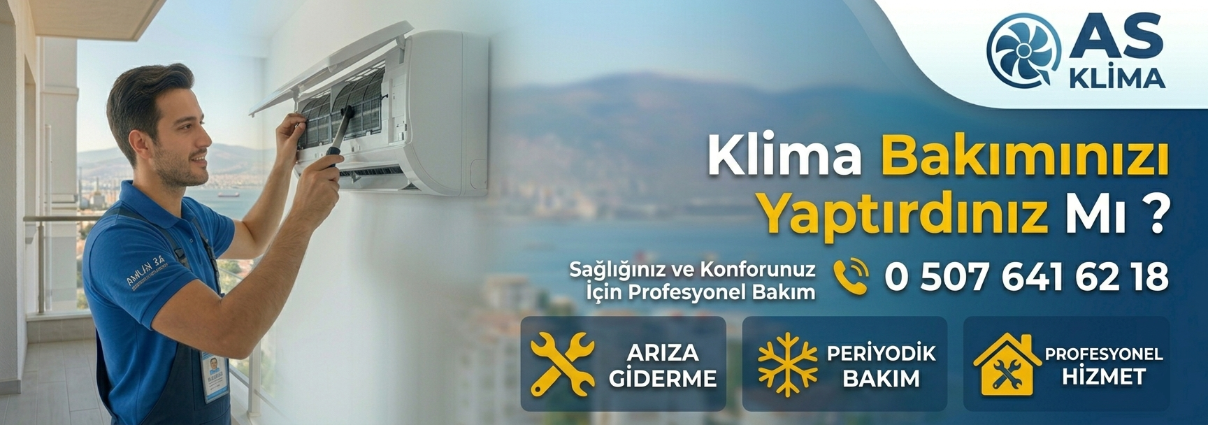 izmir klima bakımı
