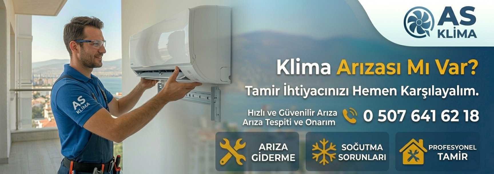 izmir klima montajı